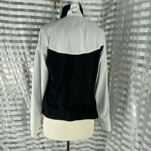 Nike Black/White Zip Up Track Jacket - Picture 3 of 5